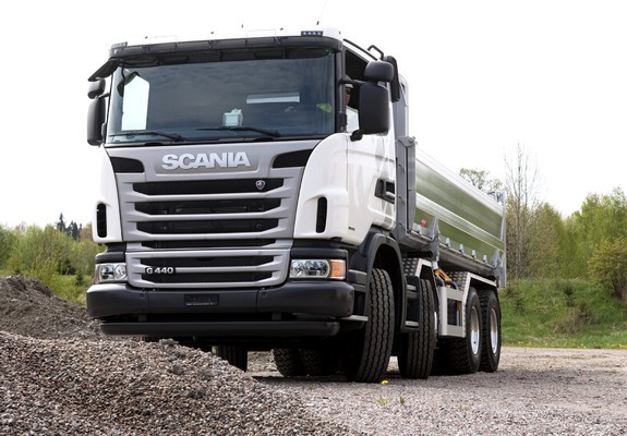 Scania G440 8x4 Tipper 2009–13 images