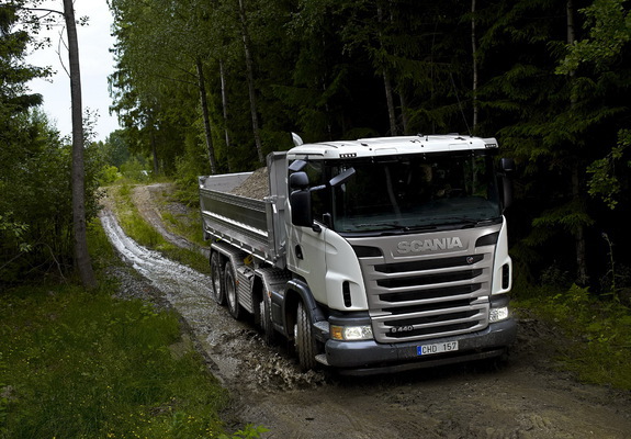 Scania G440 8x4 Tipper 2009–13 wallpapers
