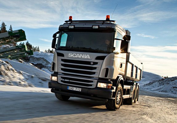 Scania G480 6x4 Tipper 2010–13 wallpapers