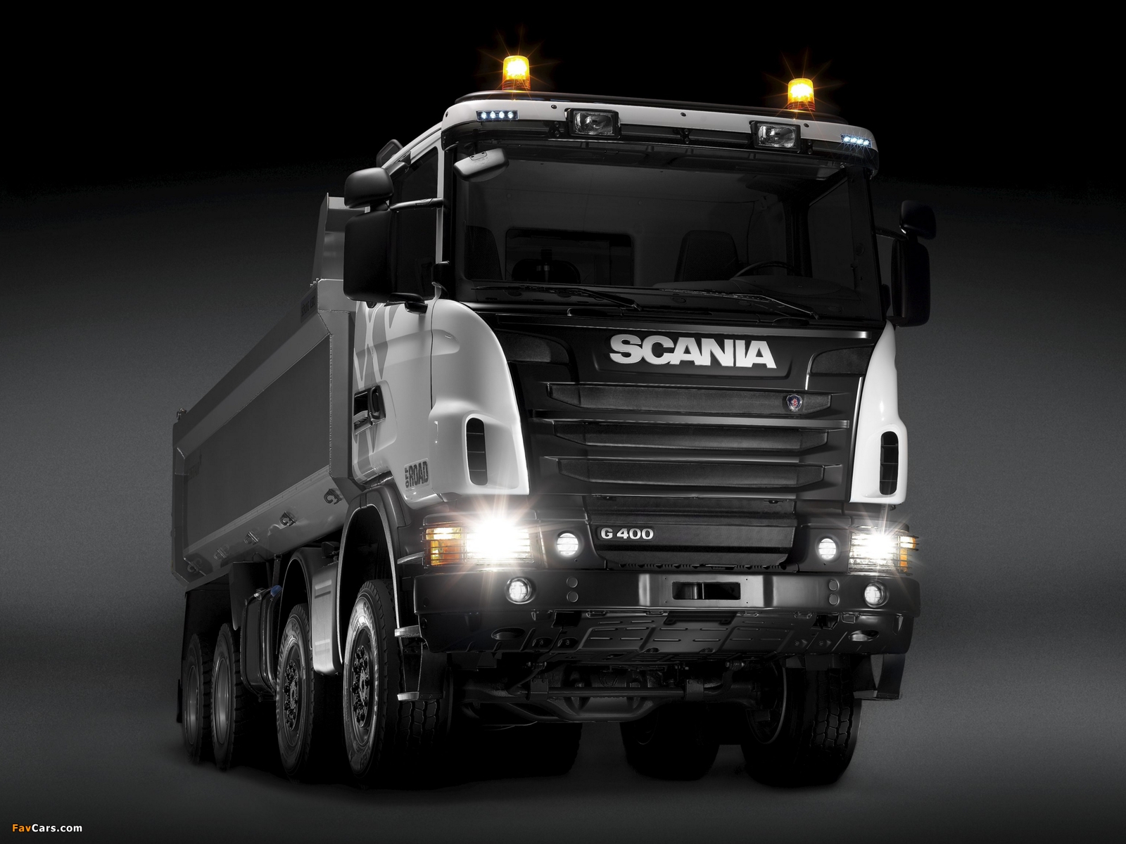 Scania G400 8x8 Tipper Off-Road Package 2011 images (1600 x 1200)