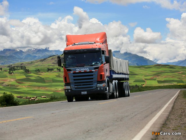 Scania G420 6x4 2005–11 wallpapers (640 x 480)