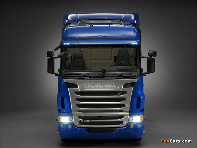 Scania G420 4x2 Highline 2010–13 wallpapers (640 x 480)