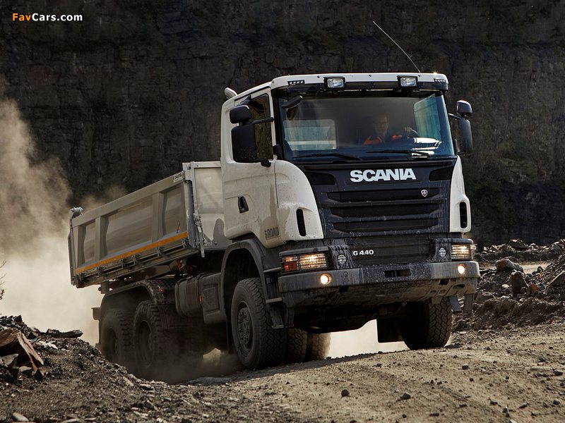 Scania G440 6x6 Tipper Off-Road Package 2011 wallpapers (800 x 600)