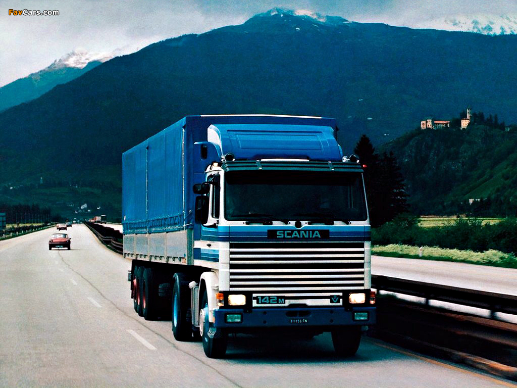 Scania 2 series. Scania 142m. Scania 1980. Тягач Скания 1980.