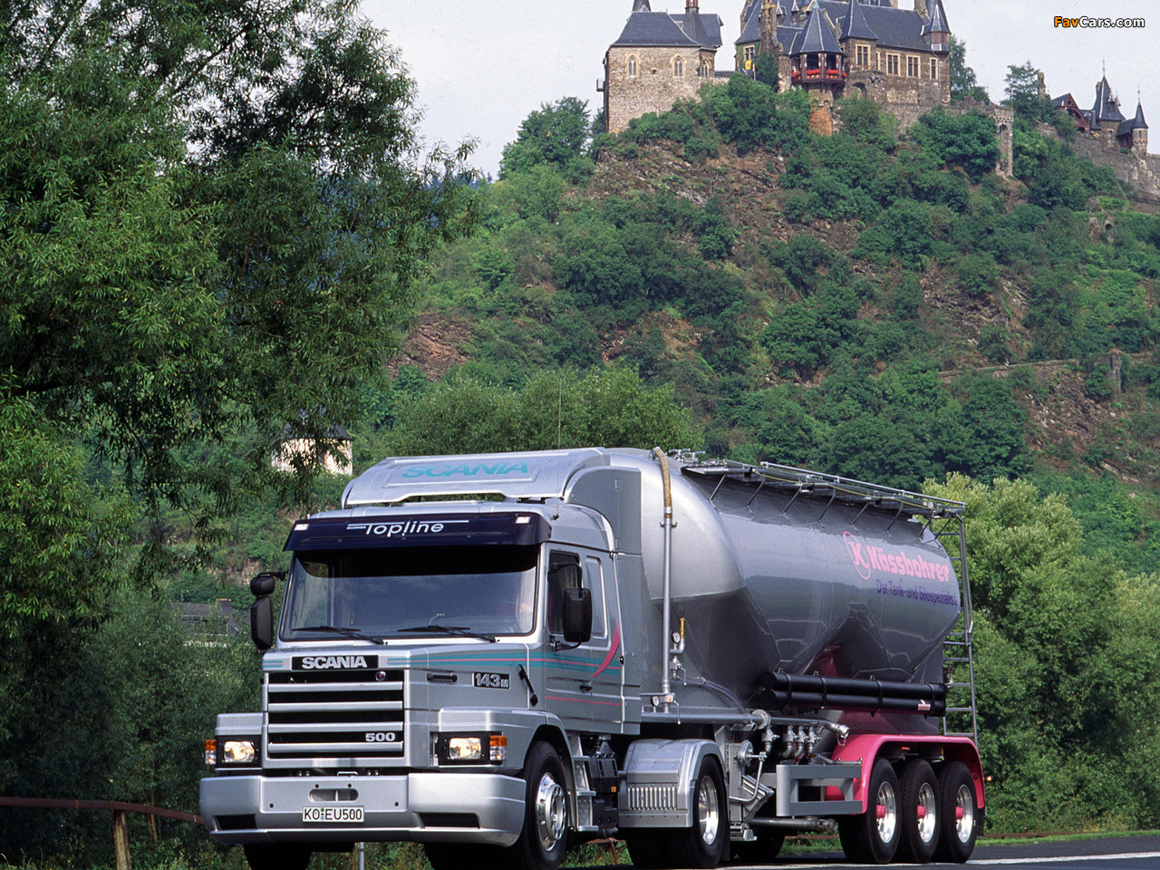 Scania T143M 500 4x2 Topline 1991–96 wallpapers (1280 x 960)