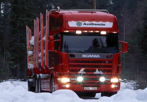 Images of Scania R144G 530 6x4 Timber Truck 1995–2004