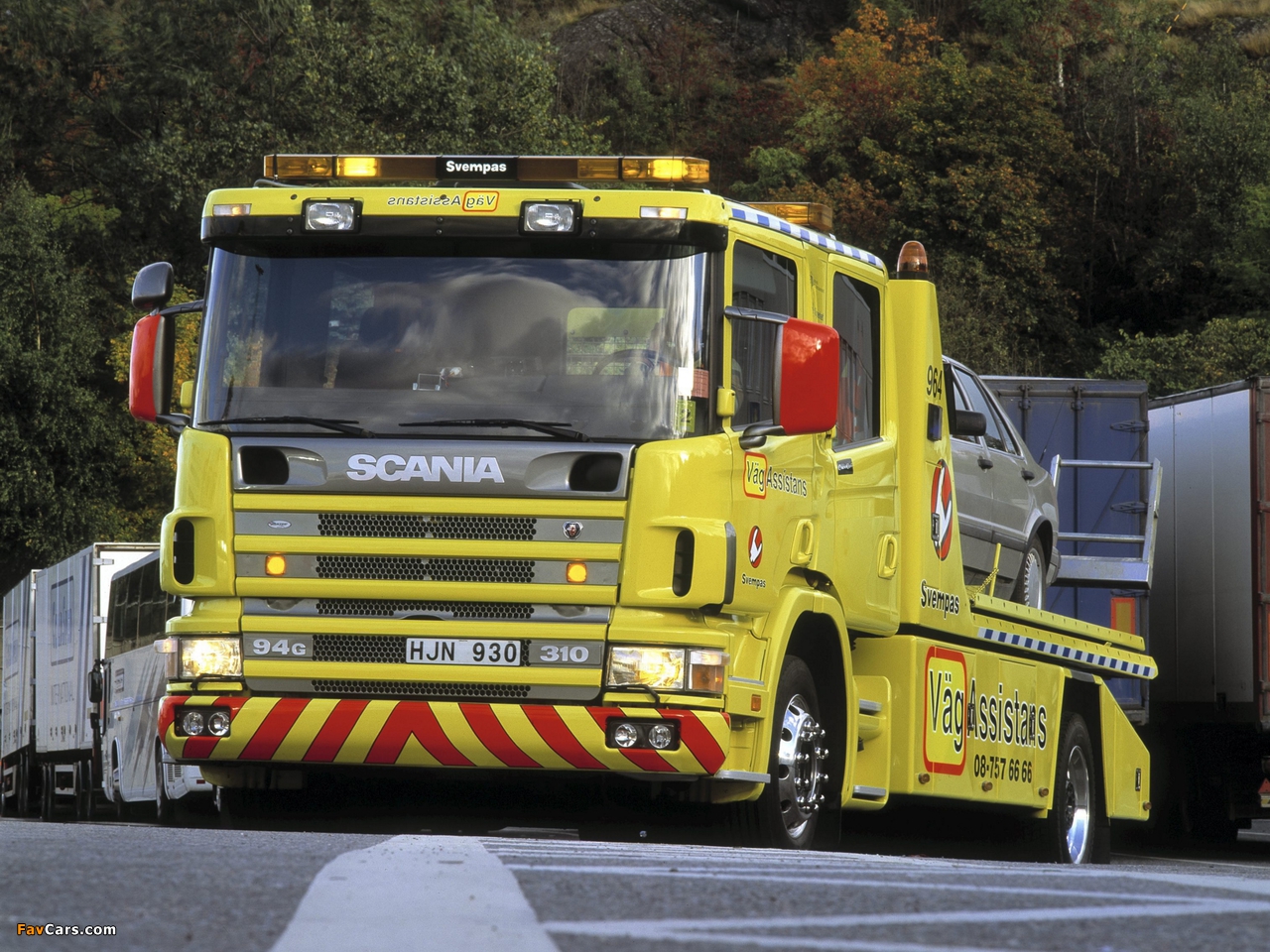 Scania P94GB 310 4x2 Crew Cab Tow Truck 1995–2004 wallpapers (1280 x 960)