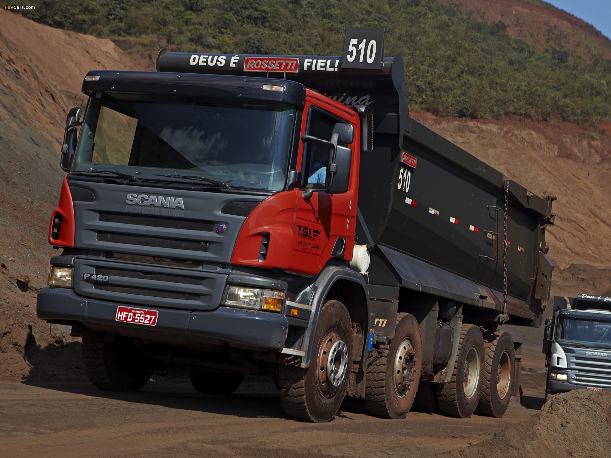 Images of Scania P420 8x4 Tipper 2004–10 (2048 x 1536)