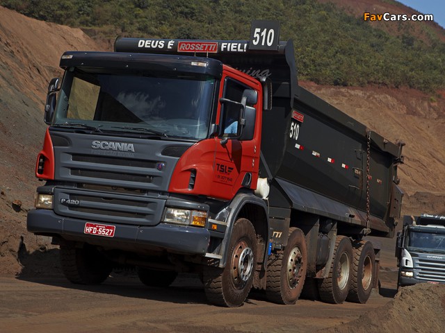 Images of Scania P420 8x4 Tipper 2004–10 (640 x 480)