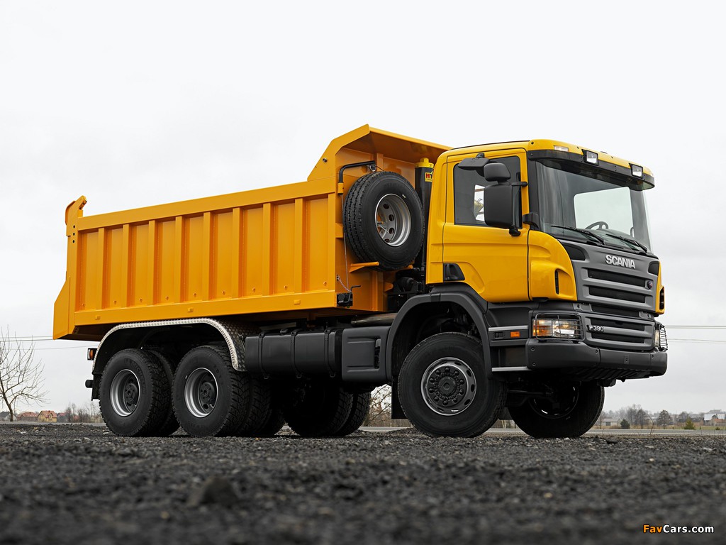 Pictures of Scania P380 6x6 Tipper 2004–10 (1024 x 768)