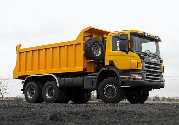 Pictures of Scania P380 6x6 Tipper 2004–10