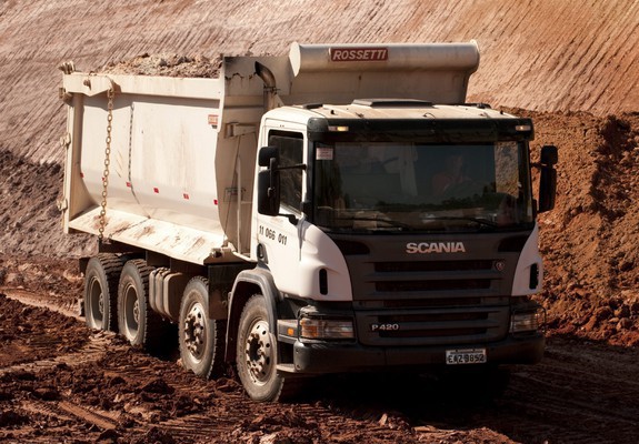 Pictures of Scania P420 8x4 Tipper 2004–10