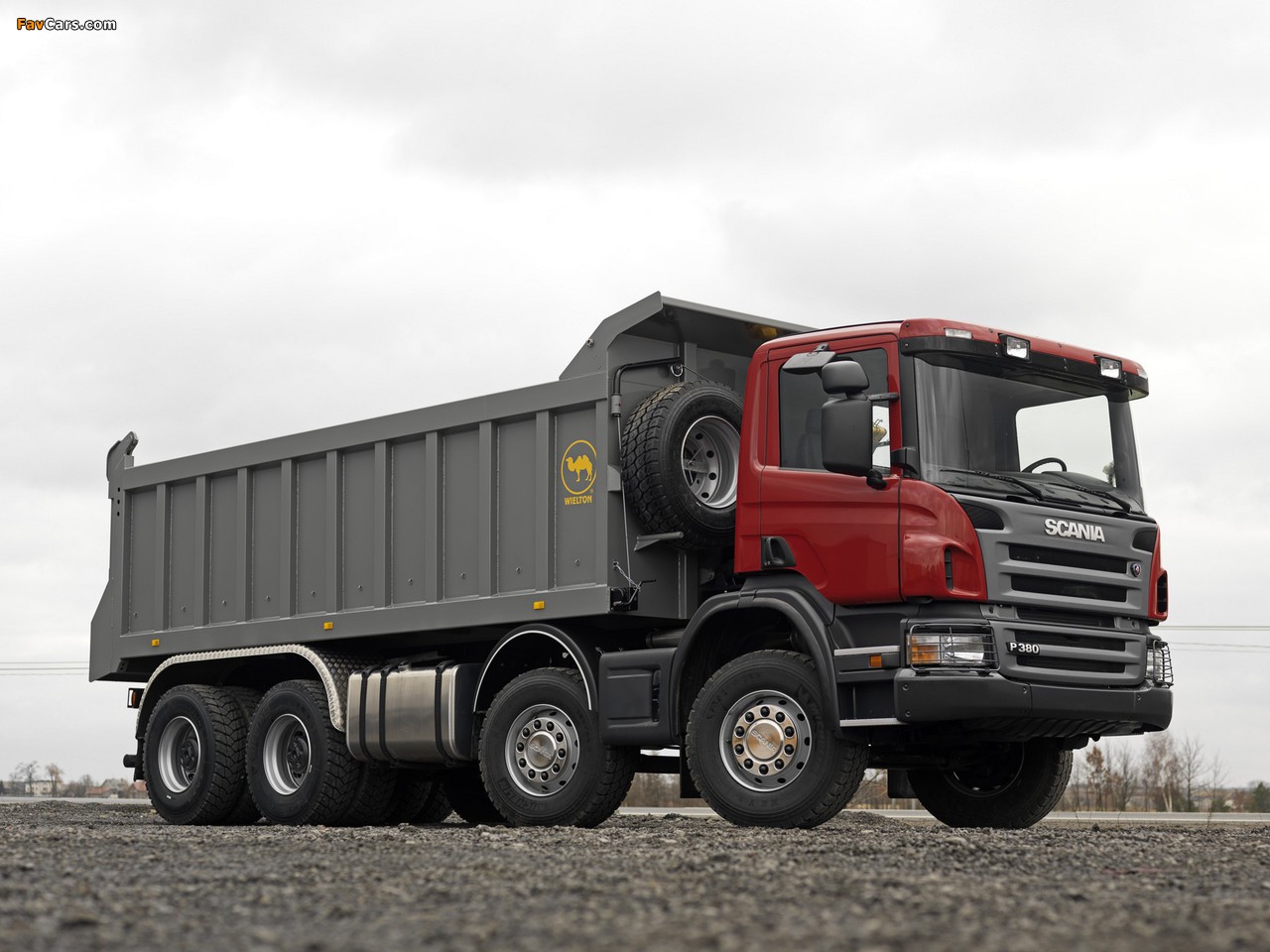 Scania P380 8x4 Tipper 2004–10 images (1280 x 960)