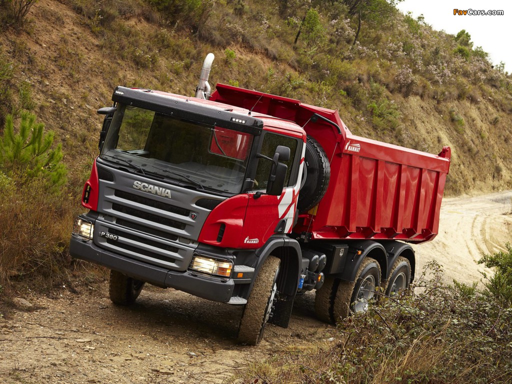 Scania P380 6x4 Tipper 2004–10 images (1024 x 768)