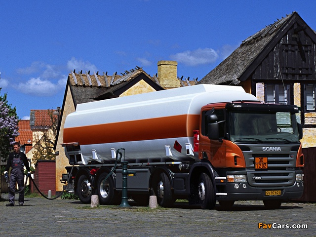 Scania P340 8x2 Tanker 2004–10 wallpapers (640 x 480)