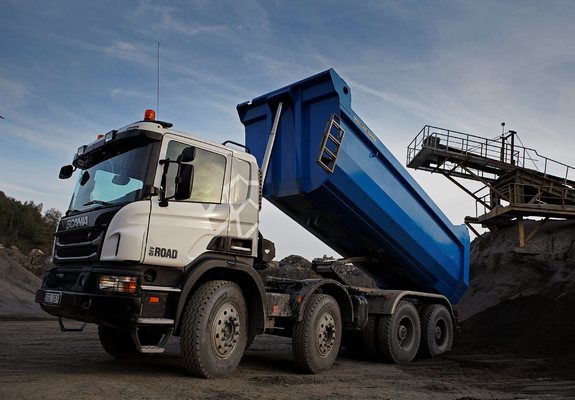 Scania P420 8x4 Tipper Off-Road Package 2011 images