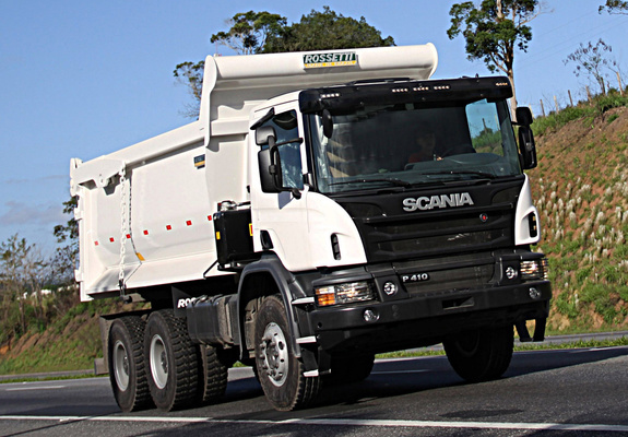Scania P410 6x4 Tipper 2011 wallpapers