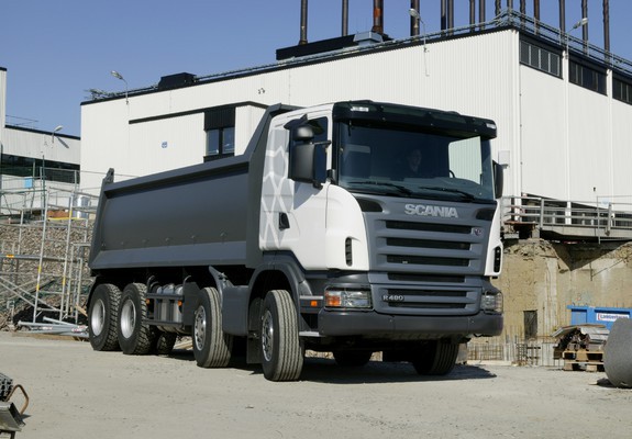 Images of Scania R480 8x4 Tipper 2004–09