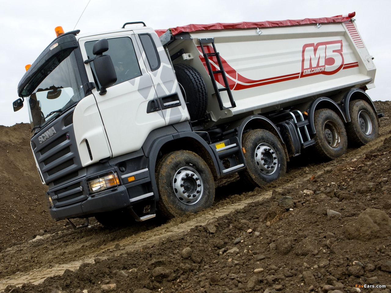 Images of Scania R500 8x4 Tipper 2004–09 (1280 x 960)
