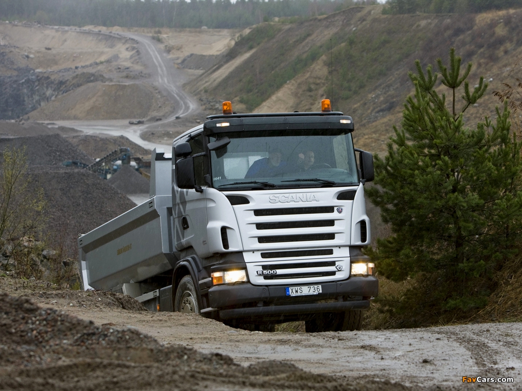 Images of Scania R500 6x4 Tipper 2004–09 (1024 x 768)
