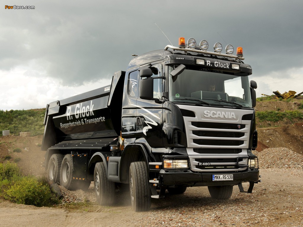 Images of Scania R480 8x4 Tipper 2009–13 (1024 x 768)