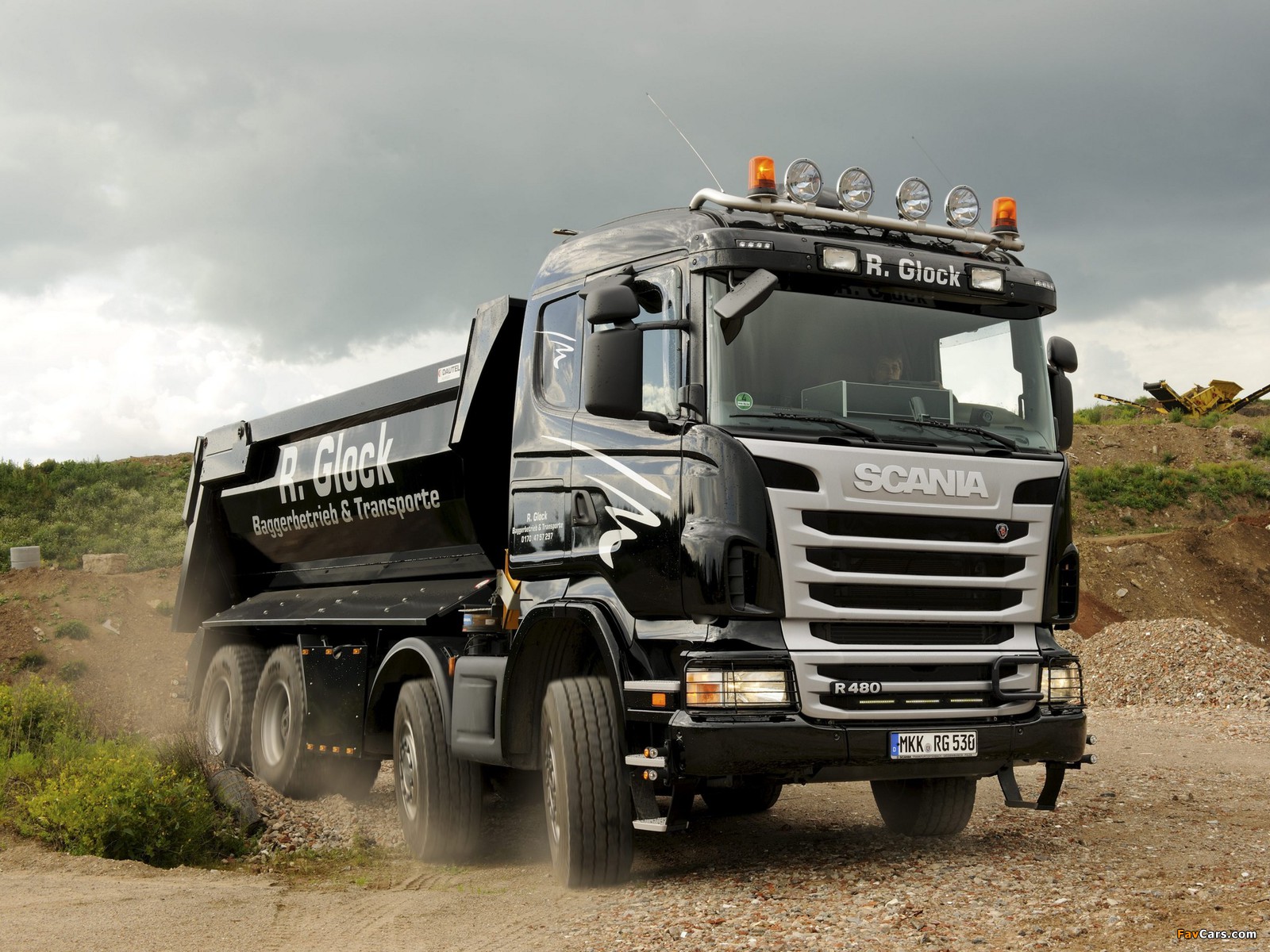 Images of Scania R480 8x4 Tipper 2009–13 (1600 x 1200)
