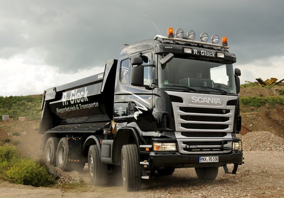 Images of Scania R480 8x4 Tipper 2009–13
