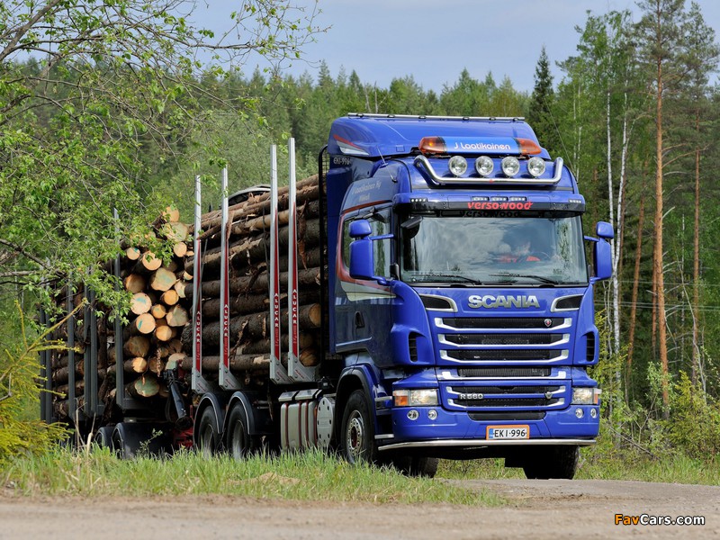 Images of Scania R560 6x4 Timber Truck 2009–13 (800 x 600)