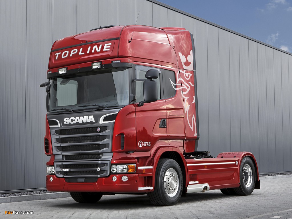 Photos of Scania R500 4x2 Topline 2009–13 (1024 x 768)
