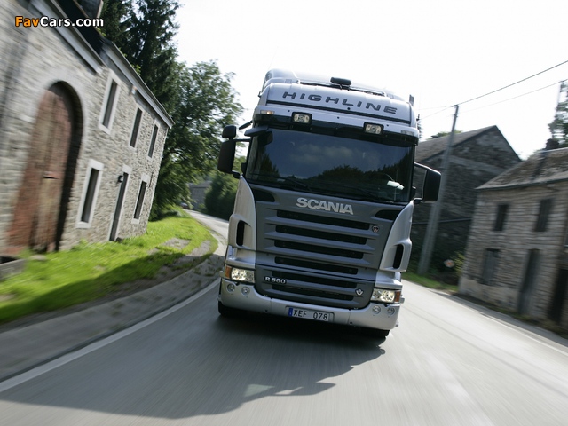 Pictures of Scania R560 4x2 Highline 2004–09 (640 x 480)