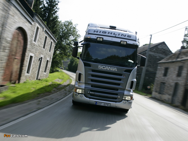 Pictures of Scania R560 4x2 Highline 2004–09 (800 x 600)