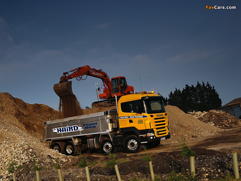 Pictures of Scania R420 8x4 Tipper 2004–09 (800 x 600)