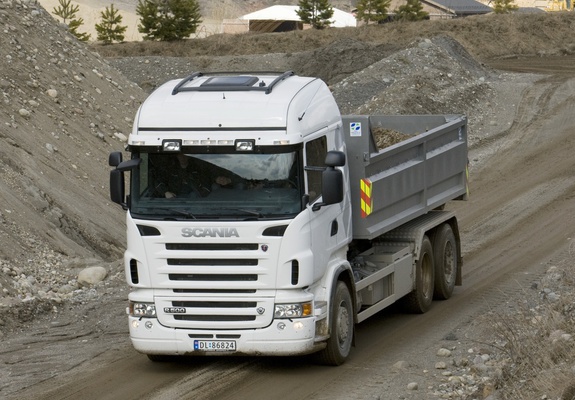 Scania R500 6x2 Tipper 2004–09 images
