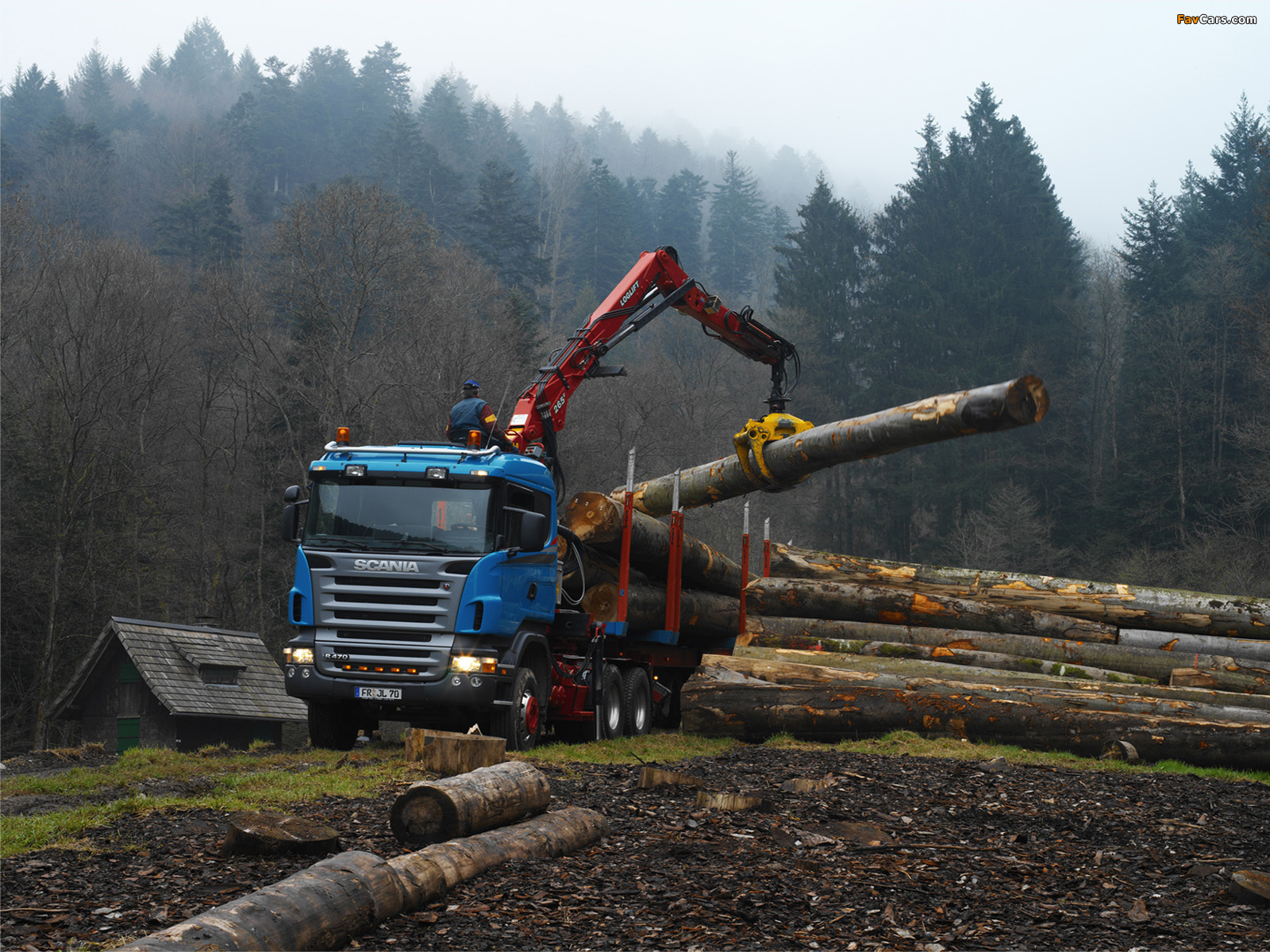 Scania R470 6x6 Timber Truck 2004–09 images (1600 x 1200)