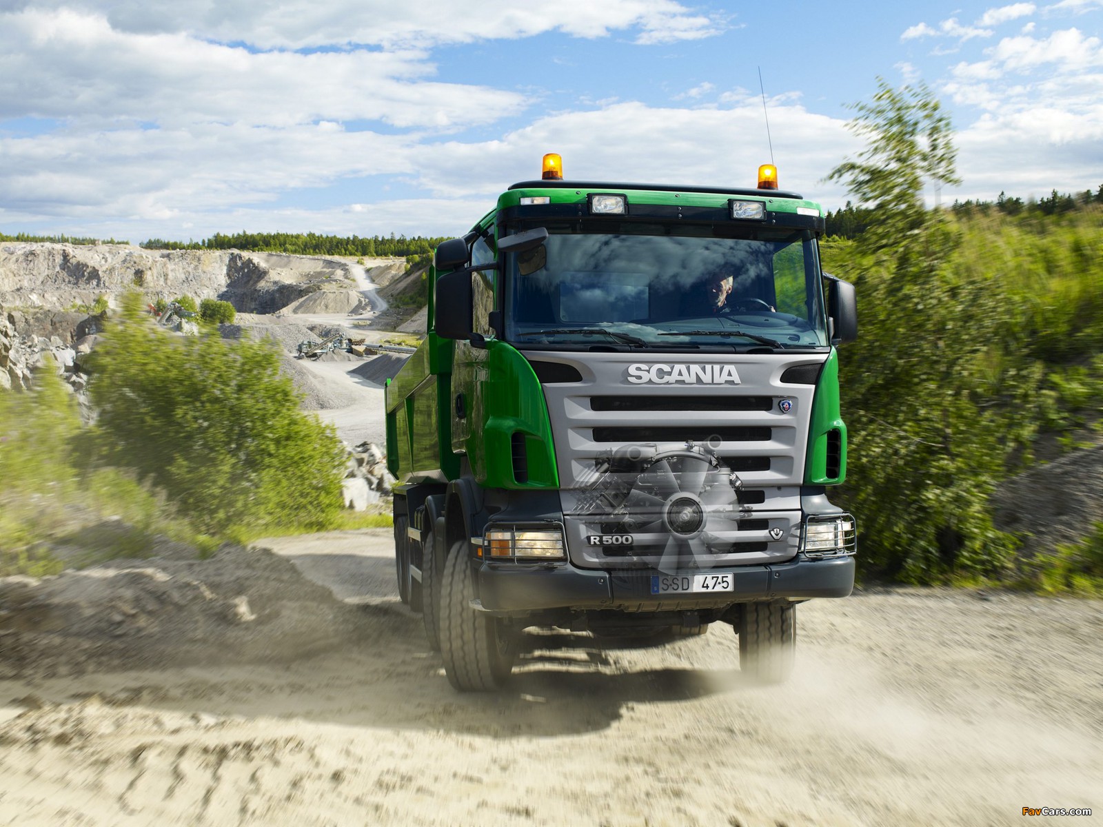 Scania R500 8x4 Tipper 2004–09 wallpapers (1600 x 1200)