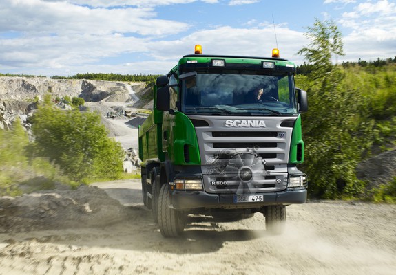 Scania R500 8x4 Tipper 2004–09 wallpapers