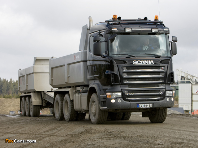 Scania R560 6x4 Tipper 2004–09 wallpapers (640 x 480)