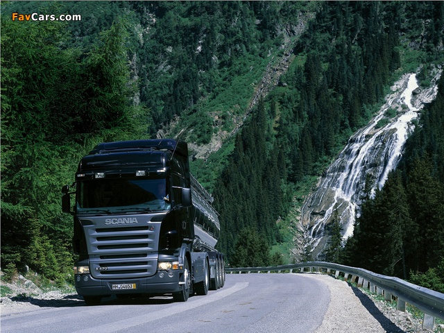 Scania R470 4x2 Highline 2004–09 wallpapers (640 x 480)