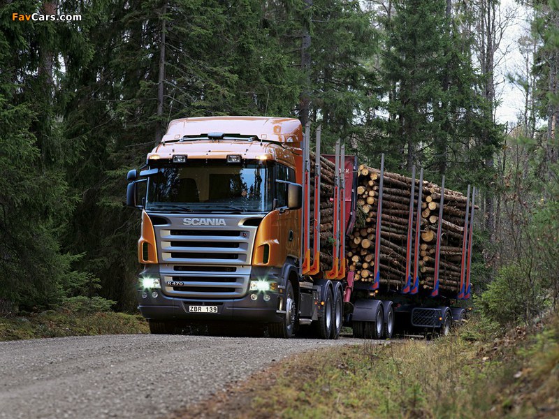 Scania R470 6x4 Timber Truck 2004–09 wallpapers (800 x 600)