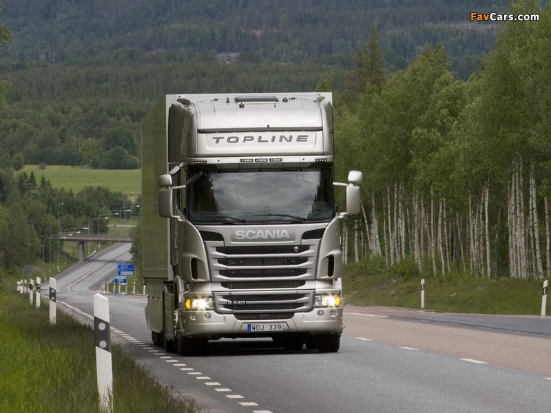 Scania R440 4x2 Topline 2009–13 images (800 x 600)