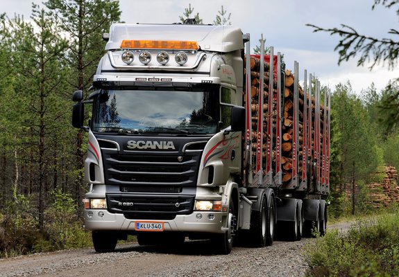 Scania R620 6x4 Highline Timber Truck 2009–13 photos