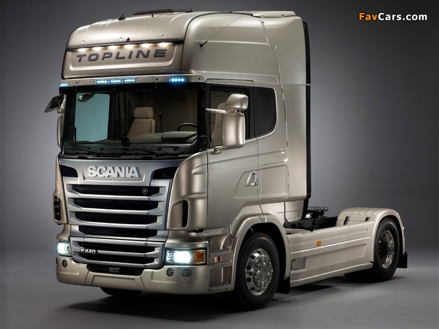 Scania R440 4x2 Topline 2009 pictures (640 x 480)