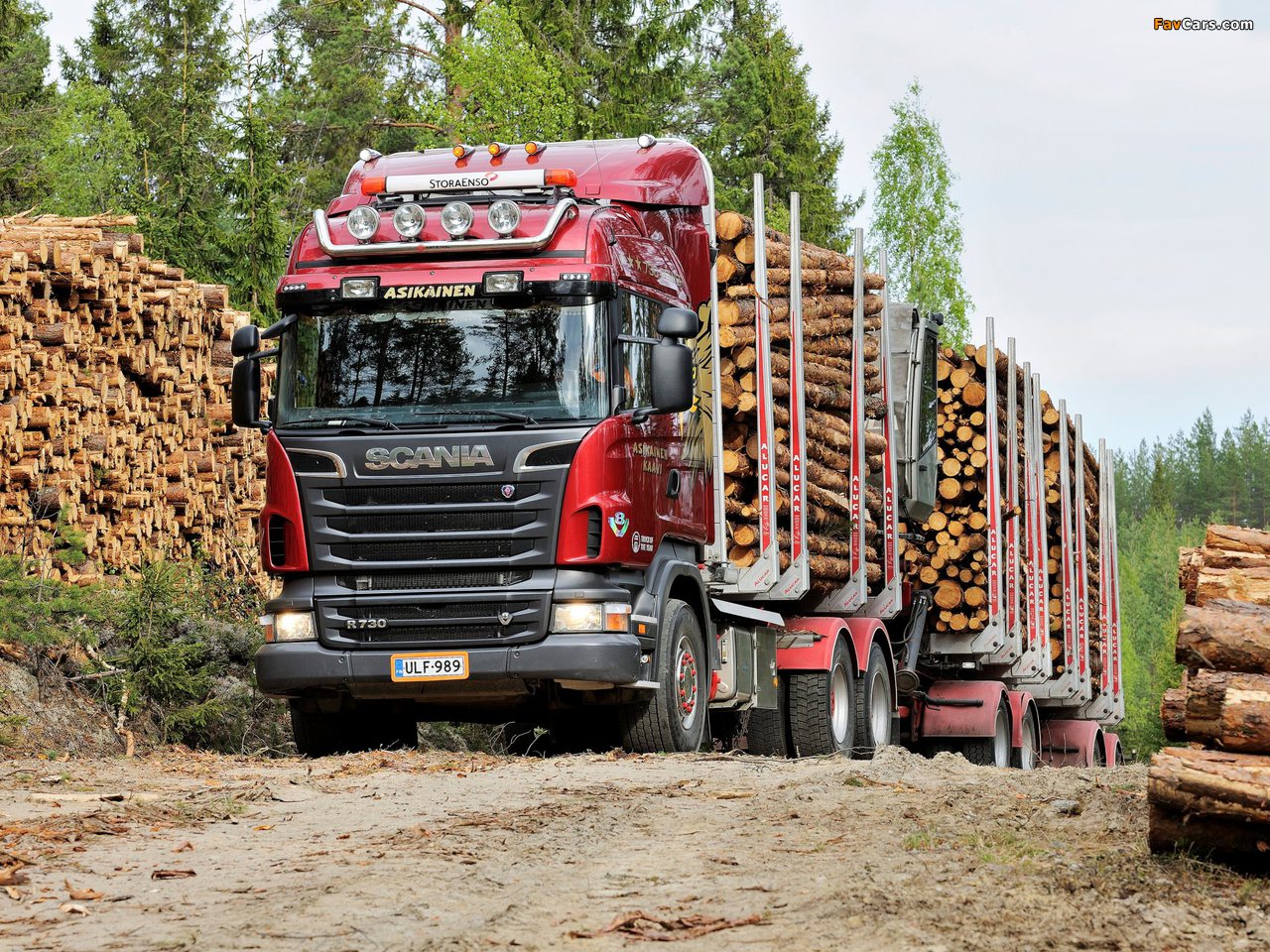 Scania R730 6x4 Highline Timber Truck 2010–13 images (1280 x 960)