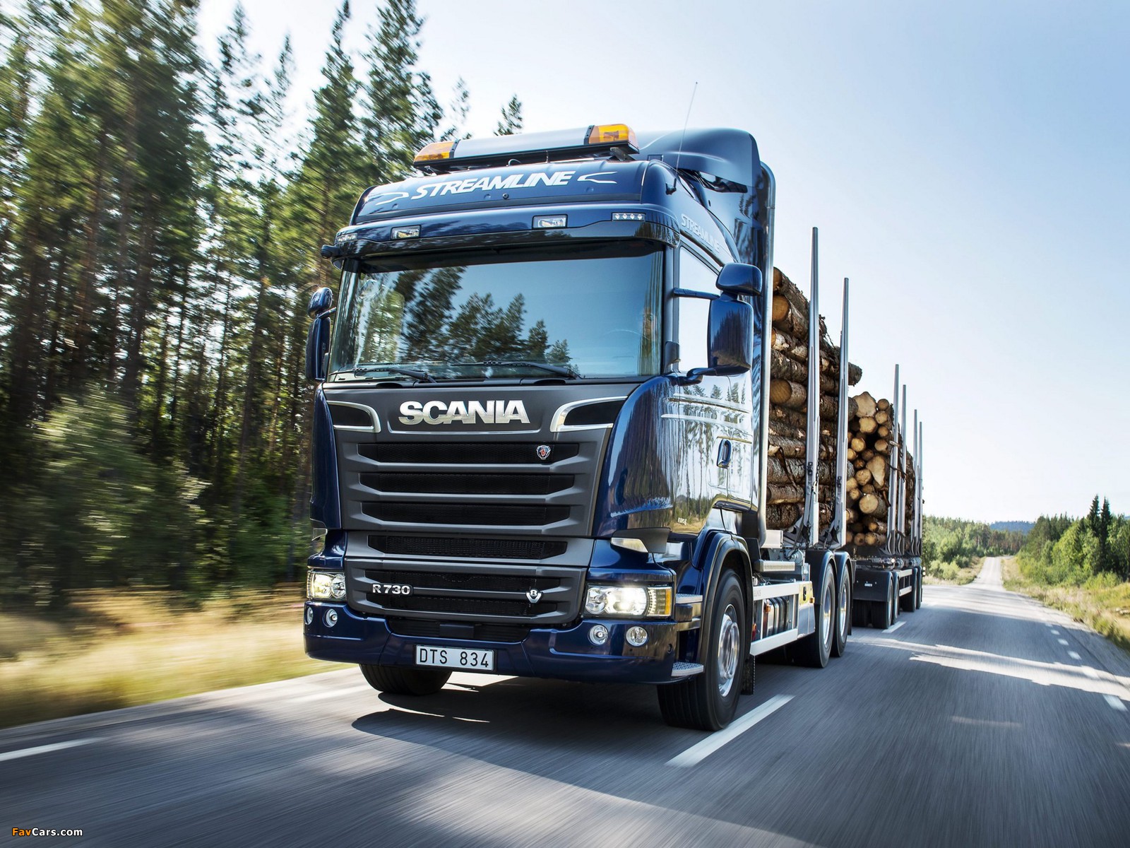 Scania R730 6x4 Streamline Highline Cab Timber Truck 2013 photos (1600 x 1200)