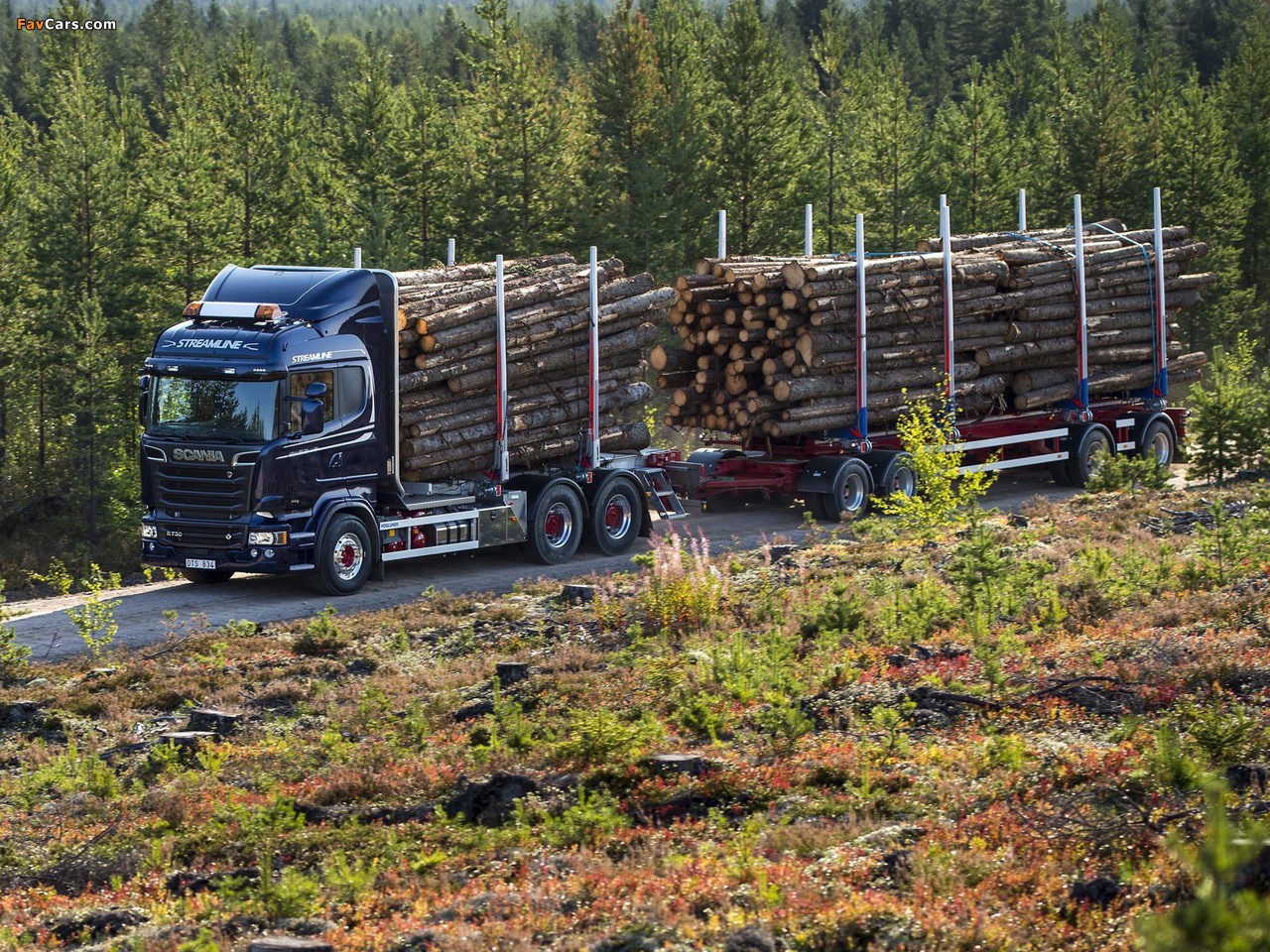 Scania R730 6x4 Streamline Highline Cab Timber Truck 2013 pictures (1280 x 960)