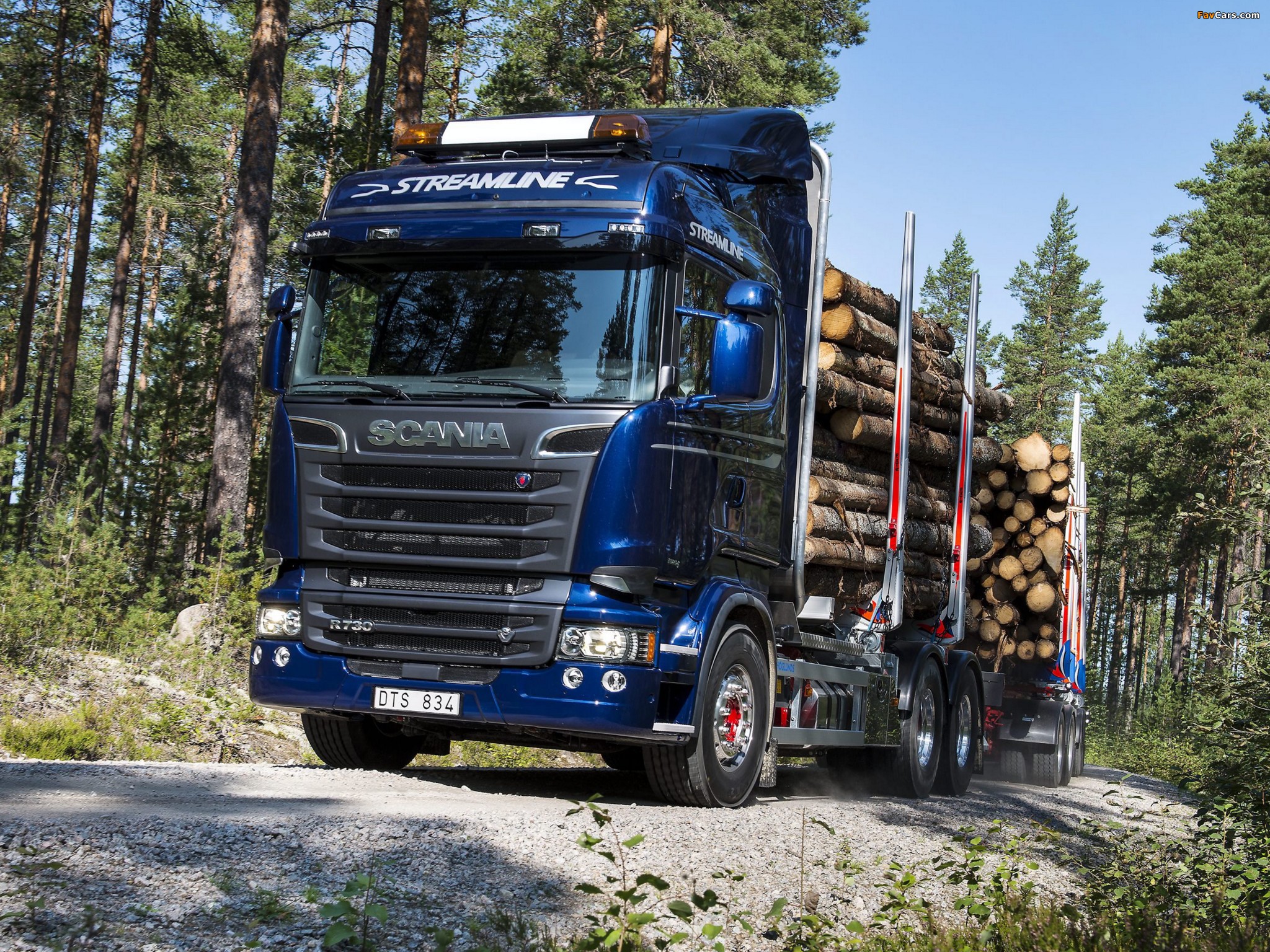 Scania R730 6x4 Streamline Highline Cab Timber Truck 2013 wallpapers (2048 x 1536)