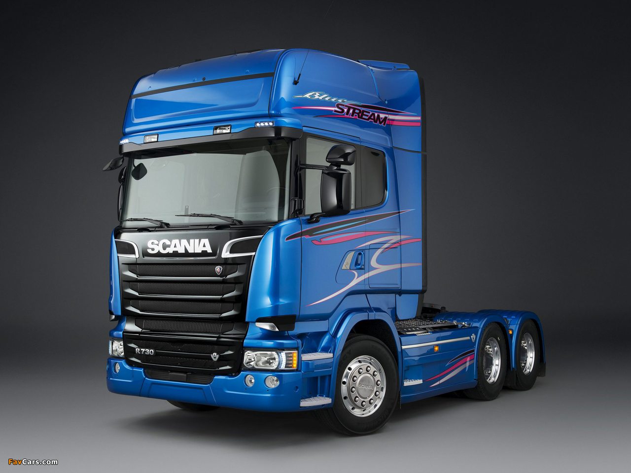 Scania R730 6x2 Blue Stream 2014 images (1280 x 960)
