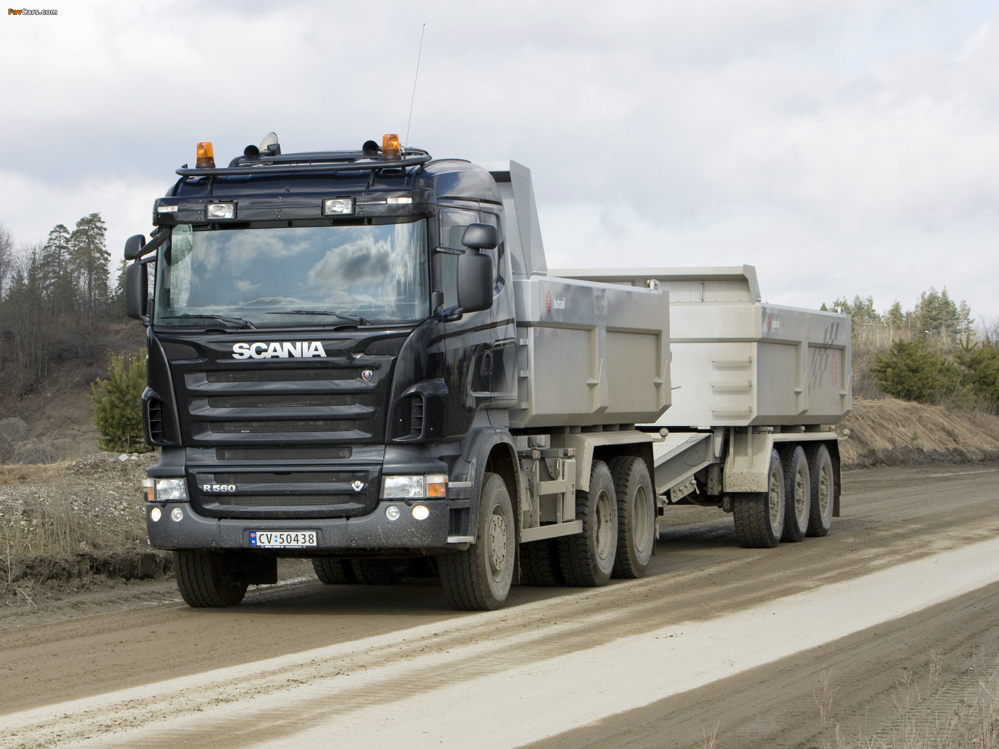 Scania R560 6x4 Tipper 2004–09 wallpapers (2048 x 1536)