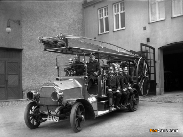 Pictures of Scania-Vabis Fire Engine Truck 1914 (640 x 480)