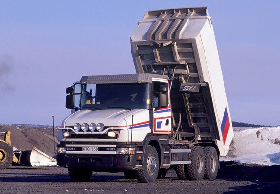 Scania T144GB 530 6x4 Tipper 1995–2004 photos